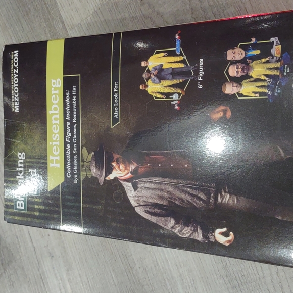 Heisenberg Walter Breaking Bad Figure New Collectible Hat Glasses - Picture 4 of 8